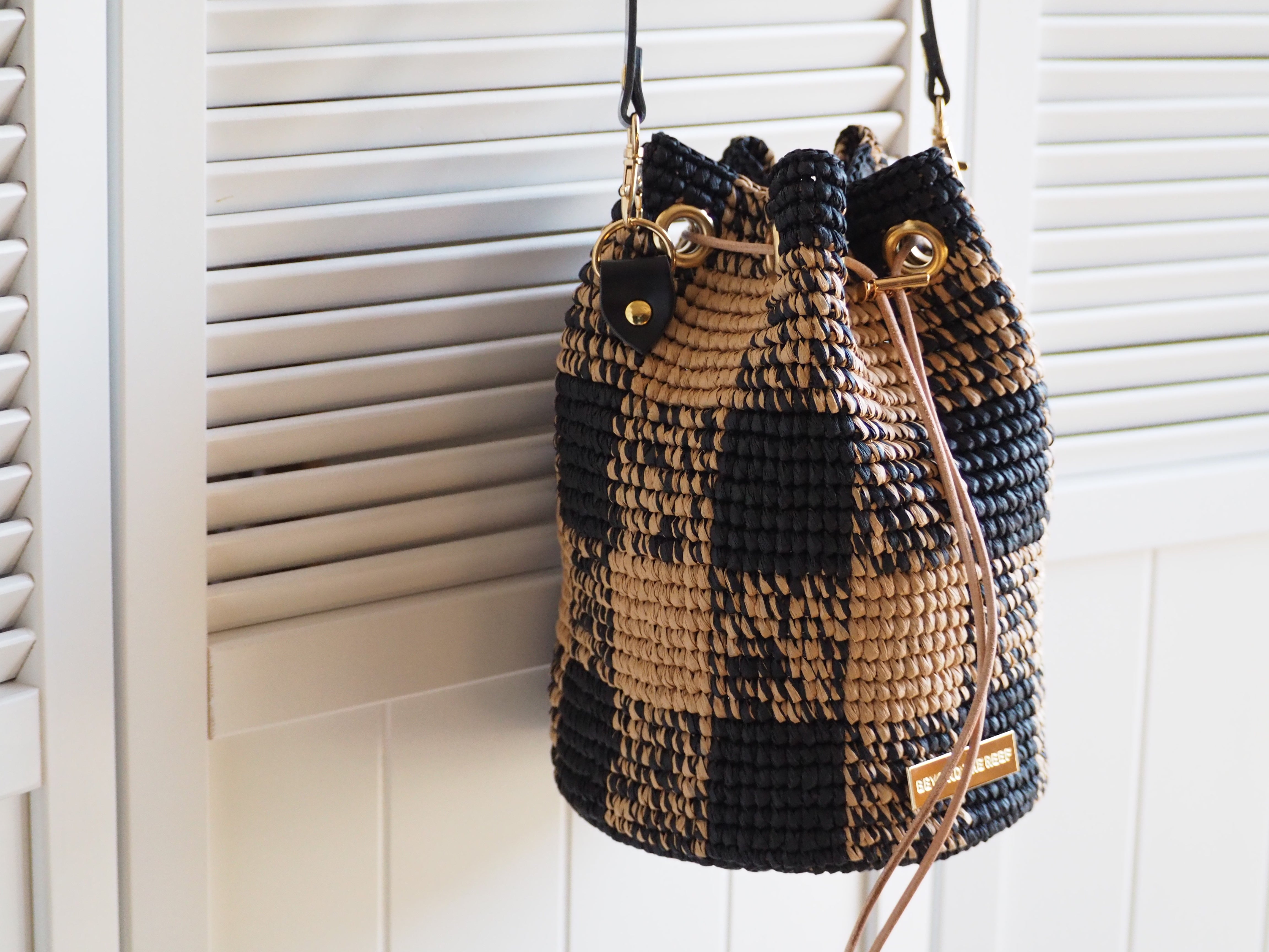 【キット】Gingham borsa /ギンガム ボルサ ※レザーストラップ