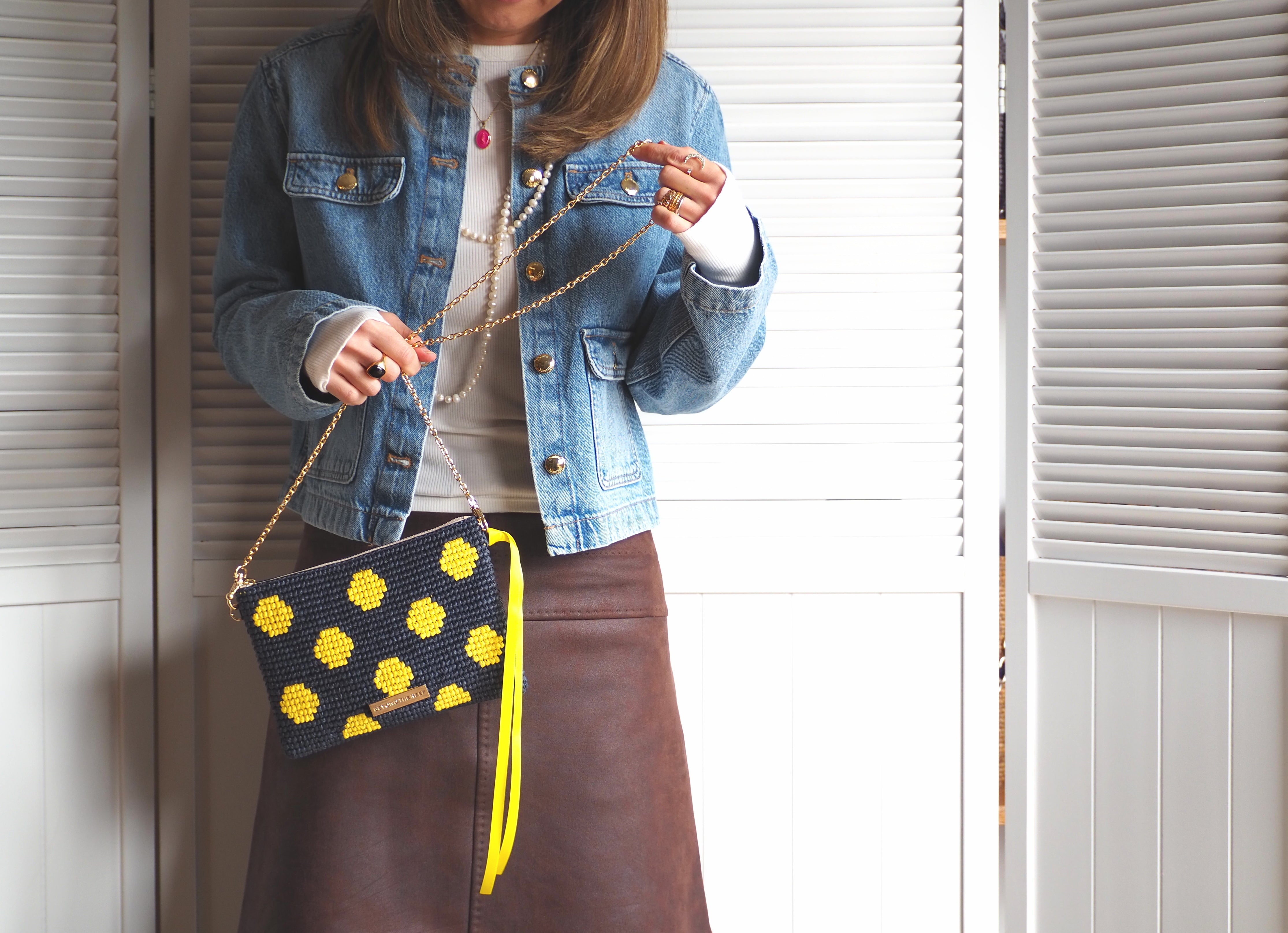 THCポーチとポーチ、セレブ、ビンテージ 新色 Candy pouch