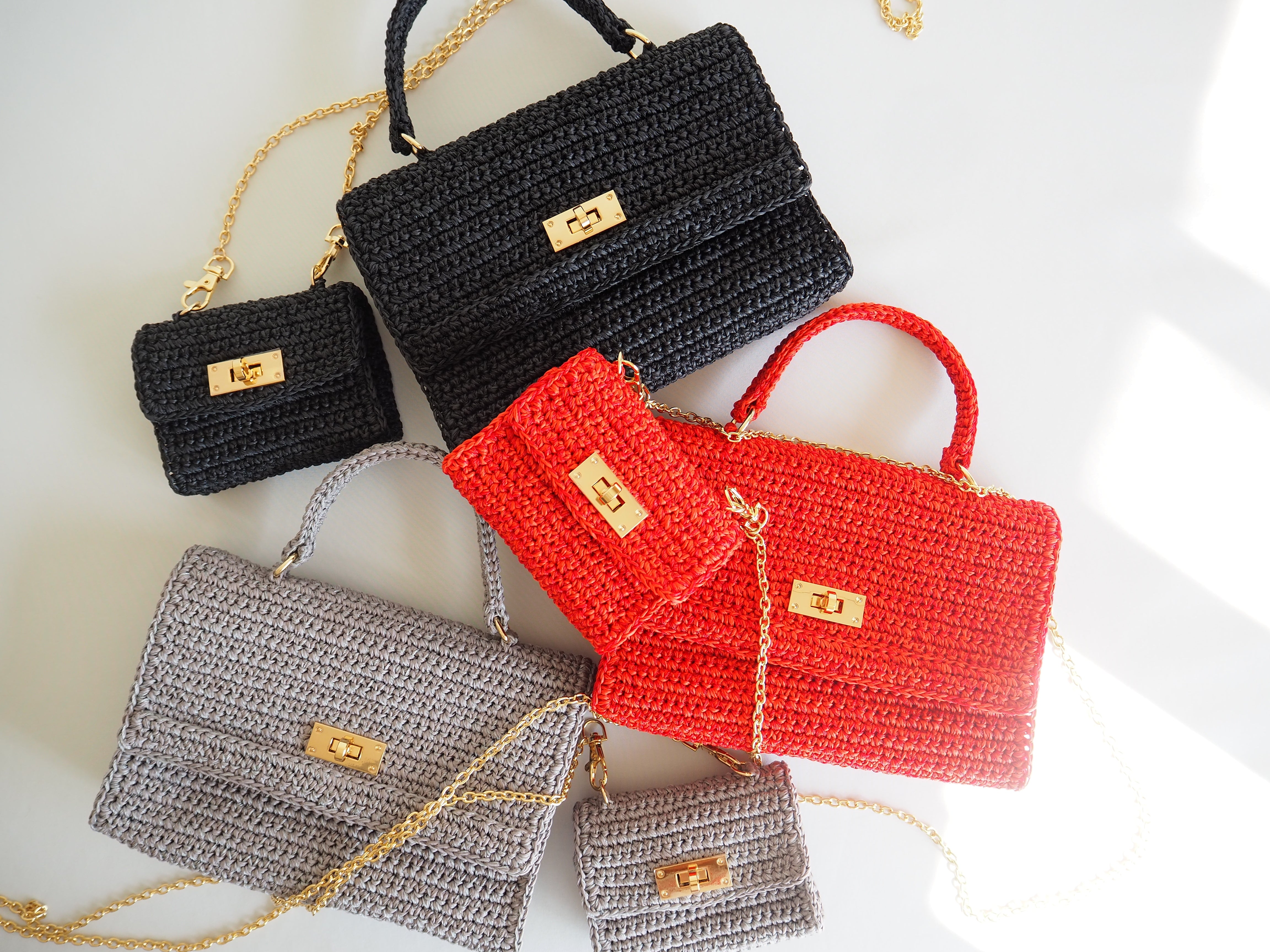 B kelly mini/ ビー ケリーミニ ダブル ※ストラップオプション