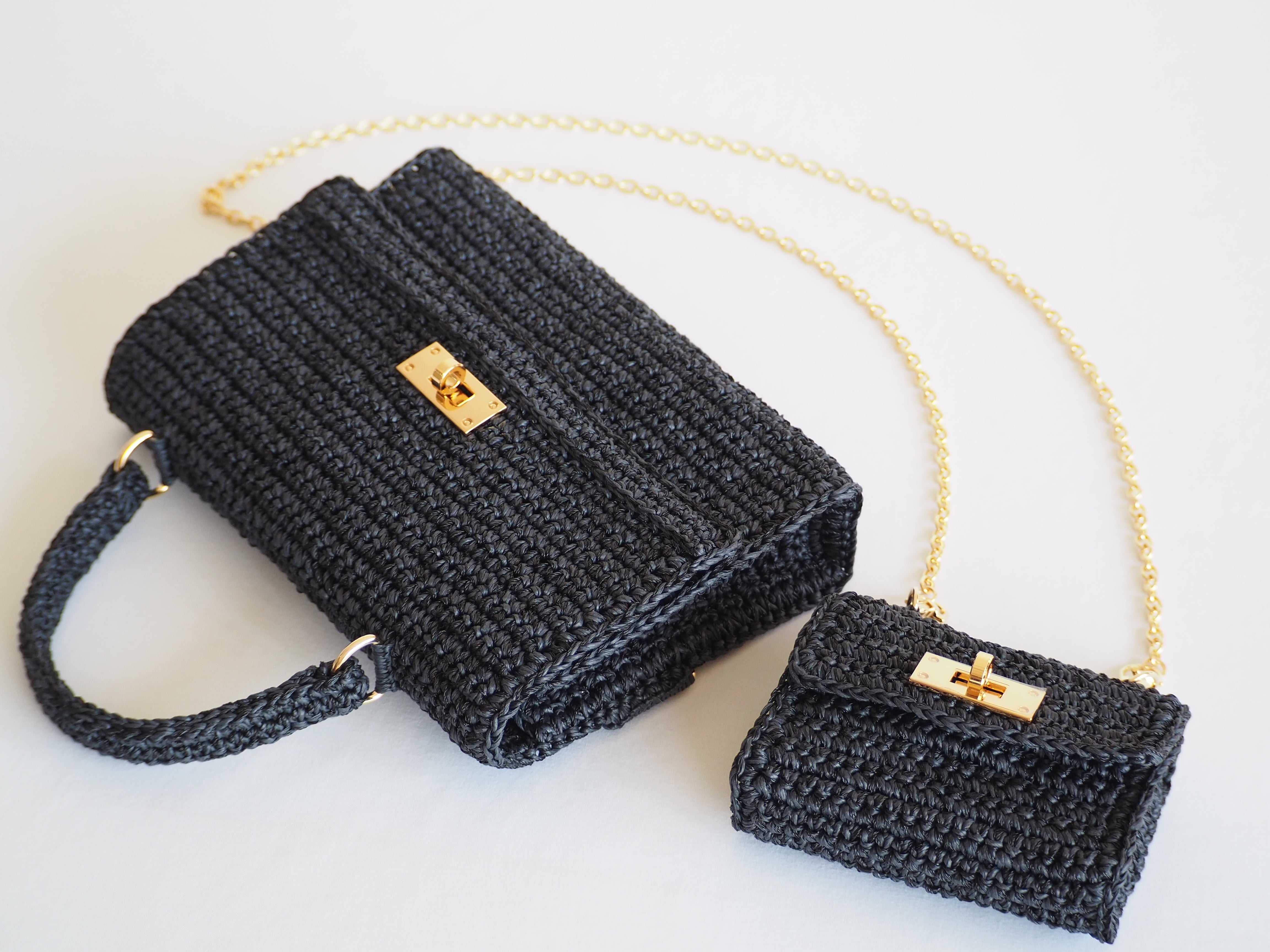 B kelly mini/ ビー ケリーミニ ダブル ※ストラップオプション