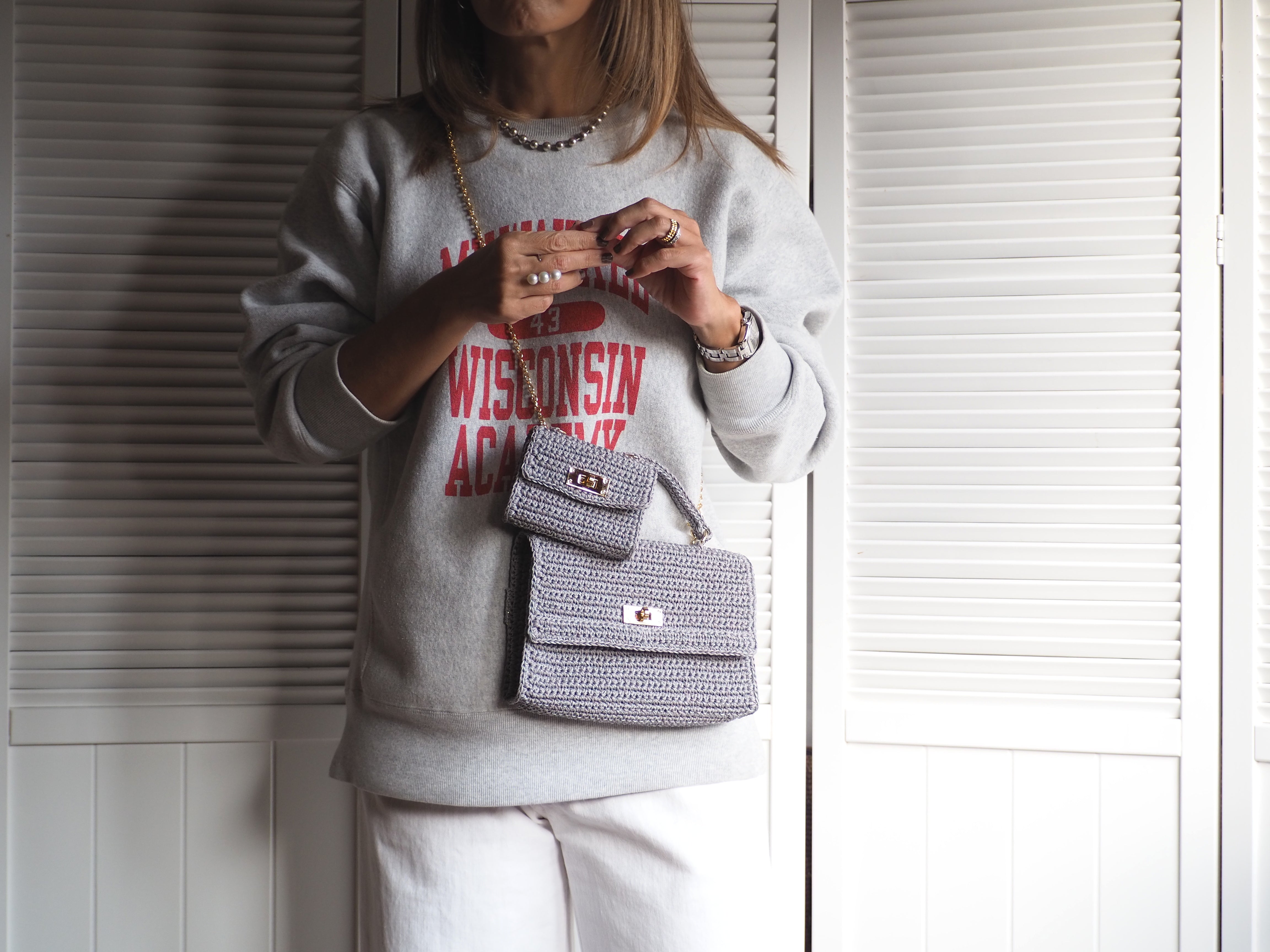 B kelly mini/ ビー ケリーミニ ダブル ※ストラップオプション