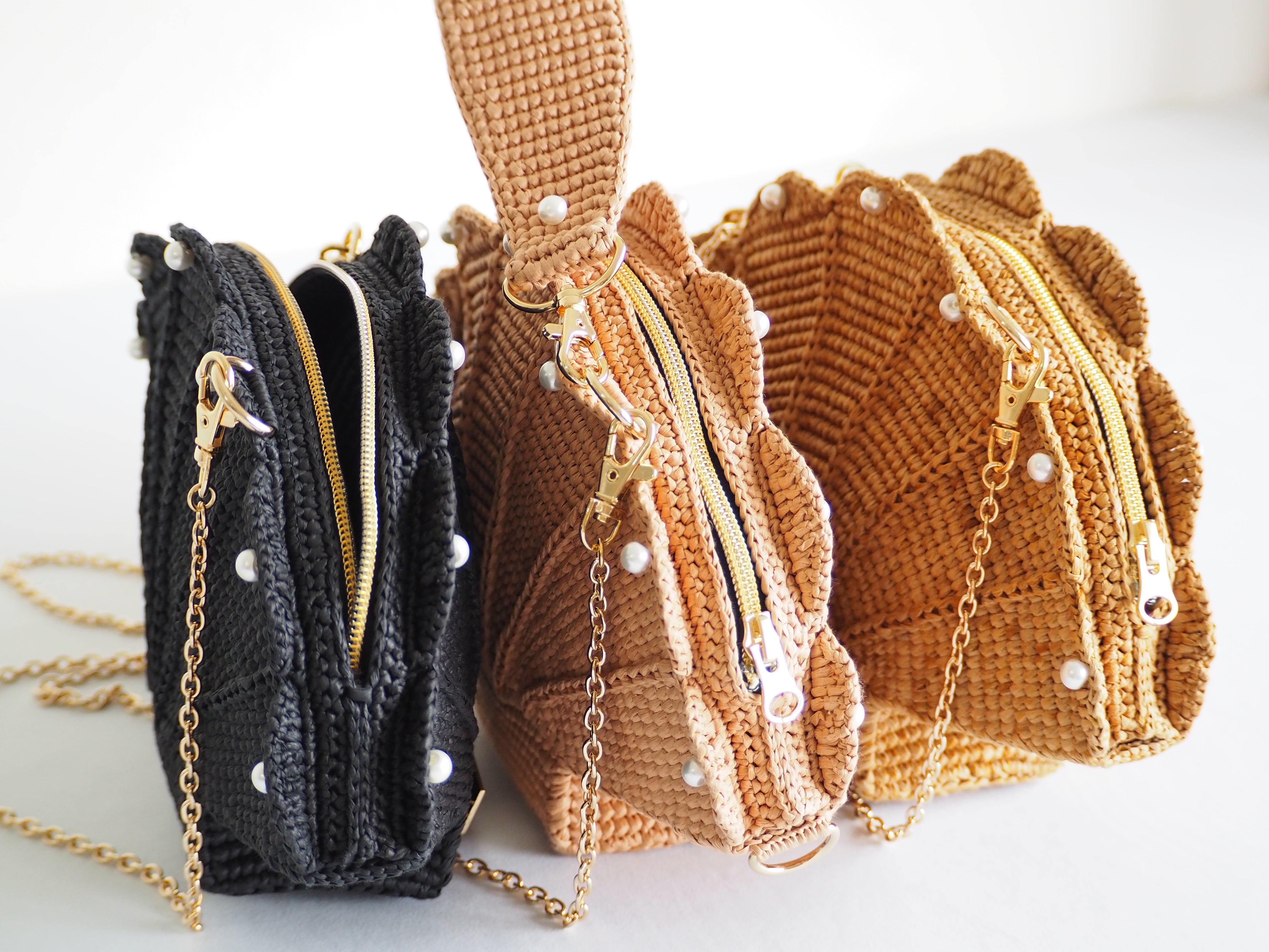 販売終了＜期間限定＞【キット】アトリエ7周年記念 Bigシェル ポーチ