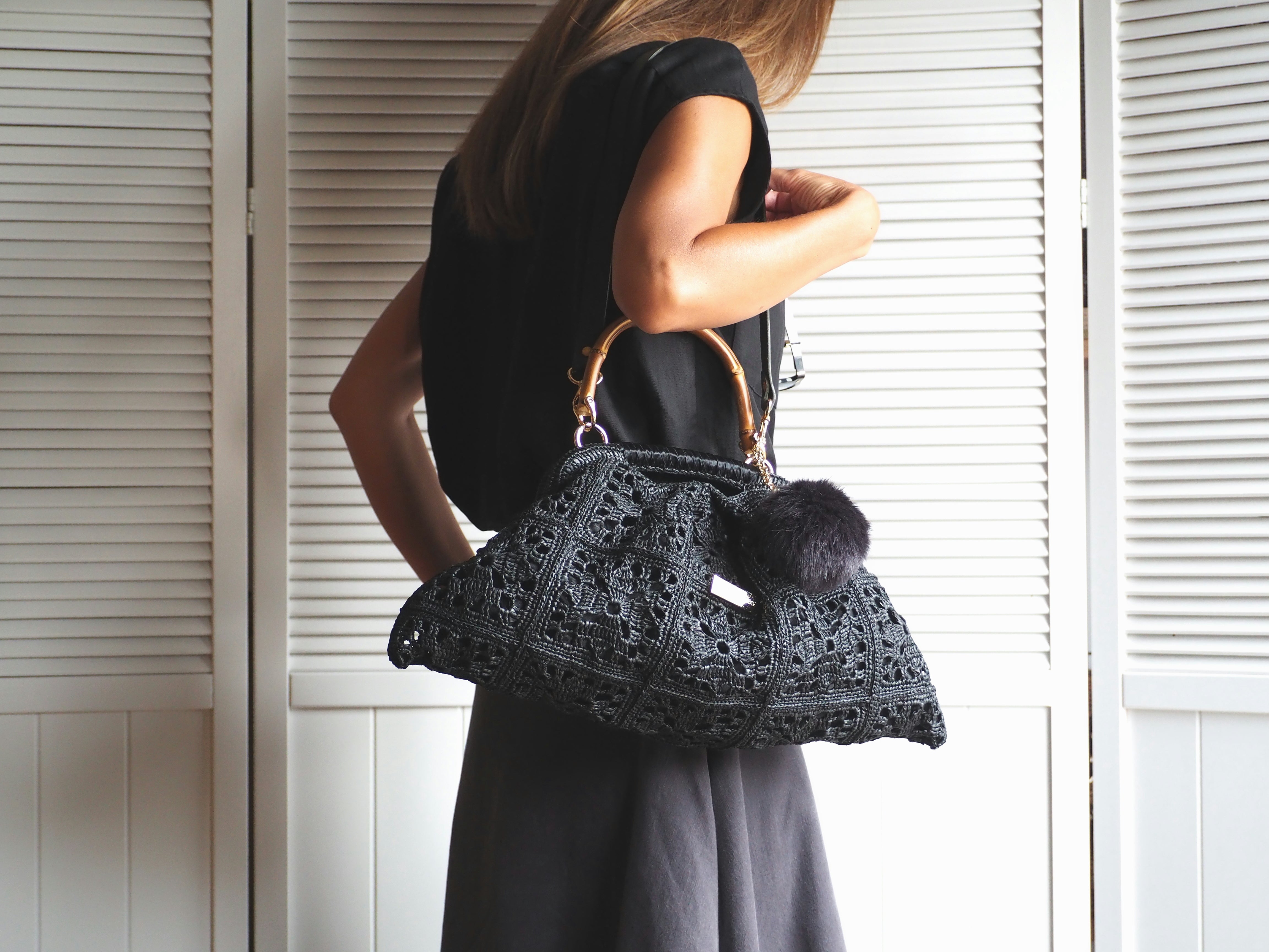 【かぎ針キット】Bring Frame blk / ブリングフレーム ブラック