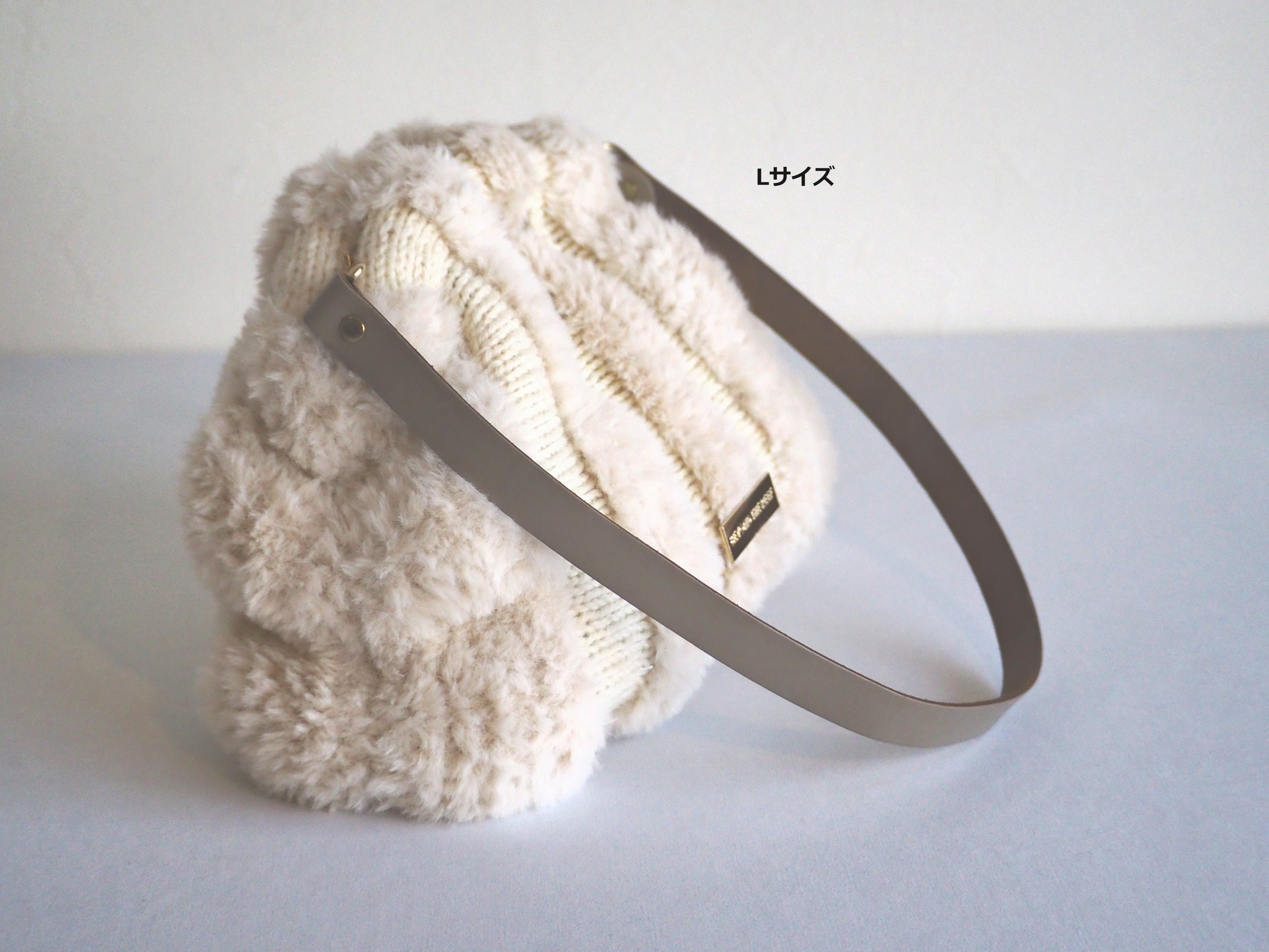 【棒針キット】Moco / モコ オフホワイト ※ストラップオプション