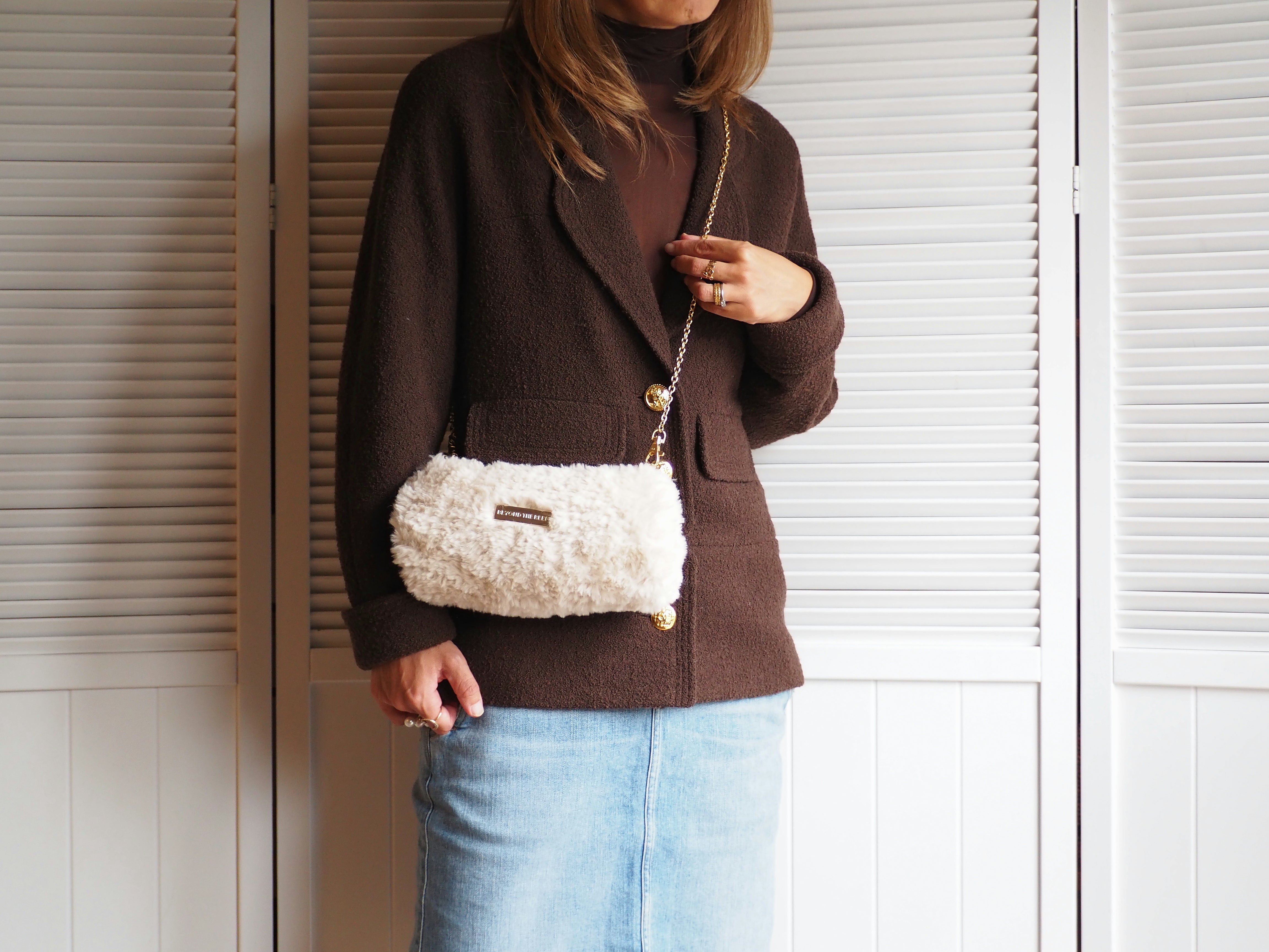 【かぎ針・棒針キット】Moco pochette / モコ ポシェット ※ポイント