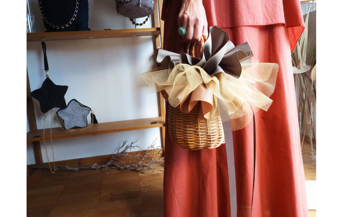 キット】ps.47×BEYOND THE REEF リボンチャーム Tutu（バスケットは